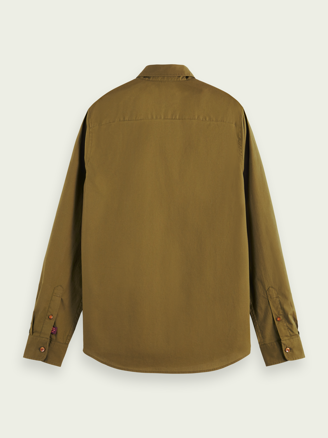 Scotch & Soda - Regular Fit Organic Shirt - Military