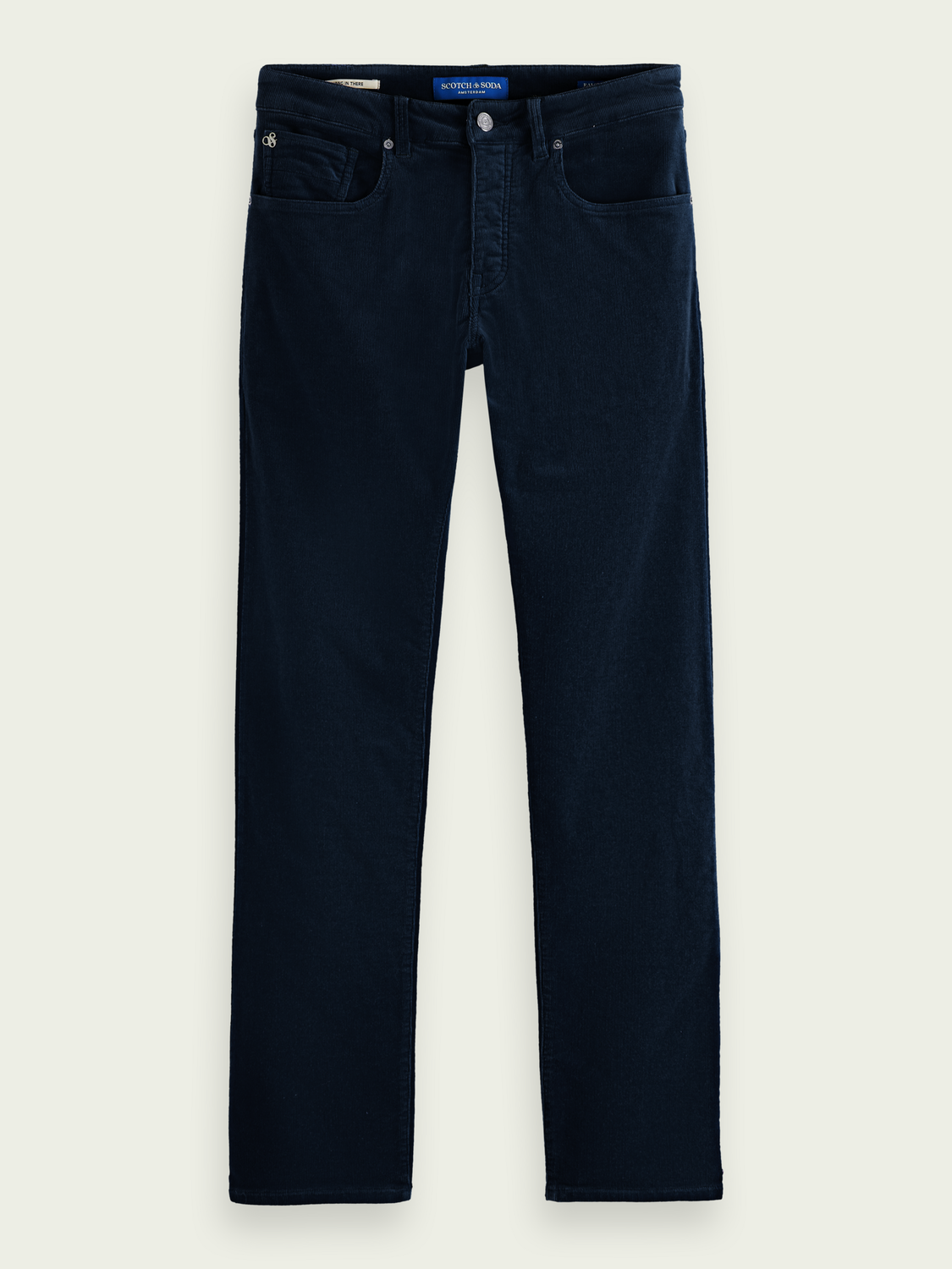 Scotch & Soda - Ralston Slim Corduroy Pant - Steel