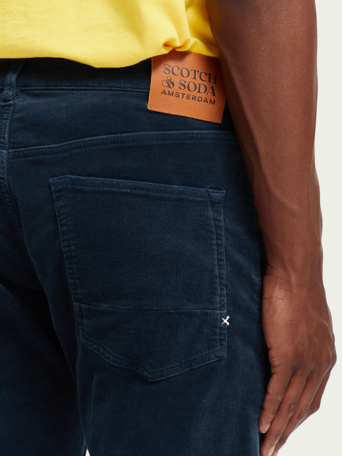 Scotch & Soda - Ralston Slim Corduroy Pant - Steel