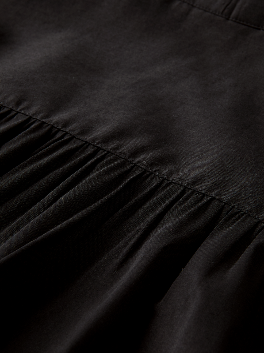 Maison Scotch - Gathered Shirt - Black Sky