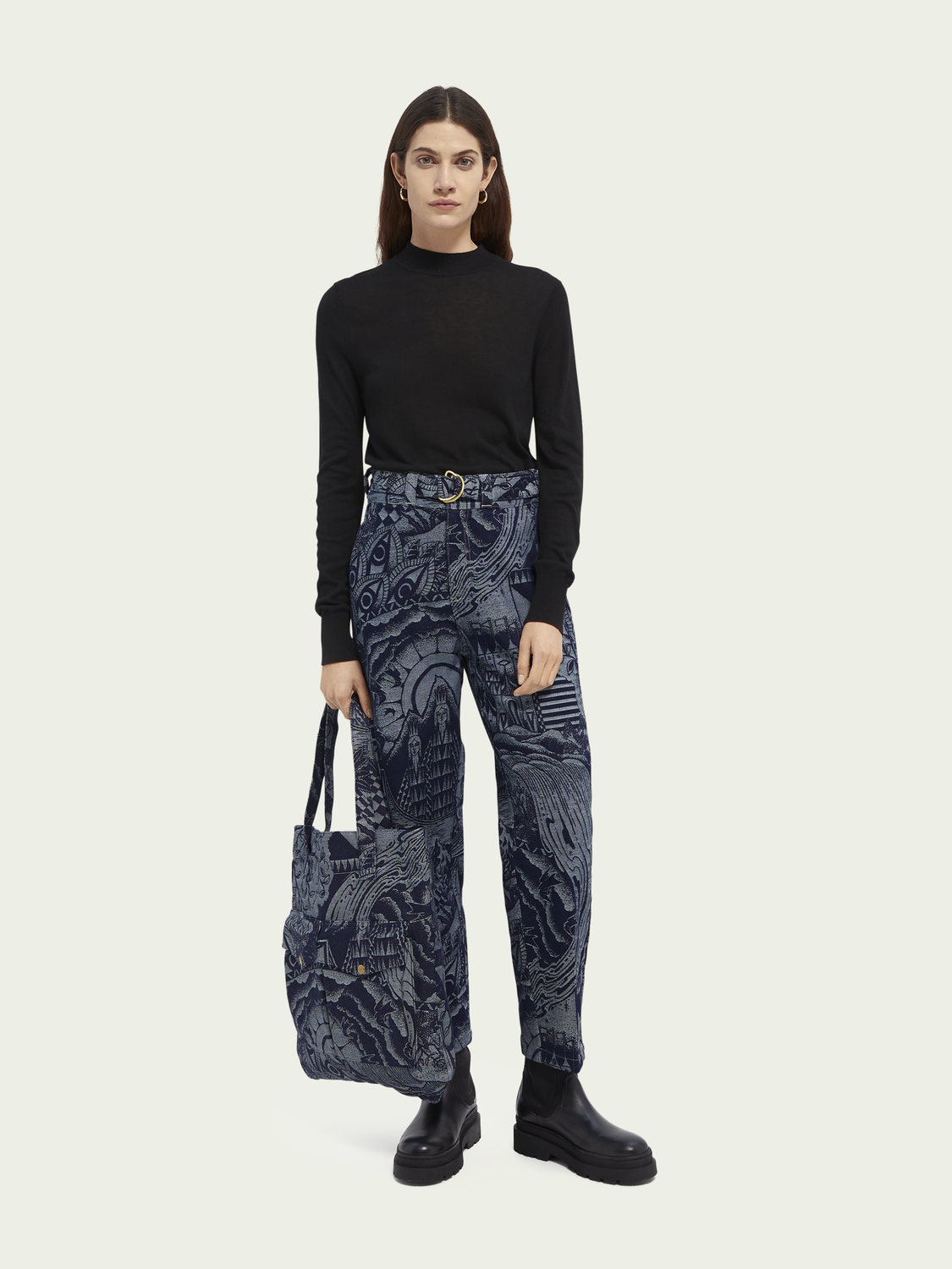 Maison Scotch - Classic Crewneck - Black