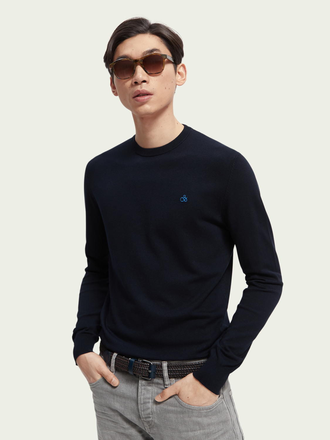Scotch & Soda - Essentials Classic Crewneck - Night