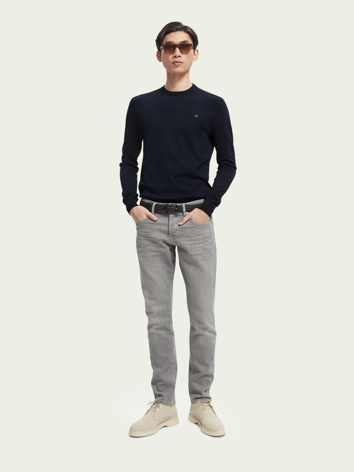 Scotch & Soda - Essentials Classic Crewneck - Night
