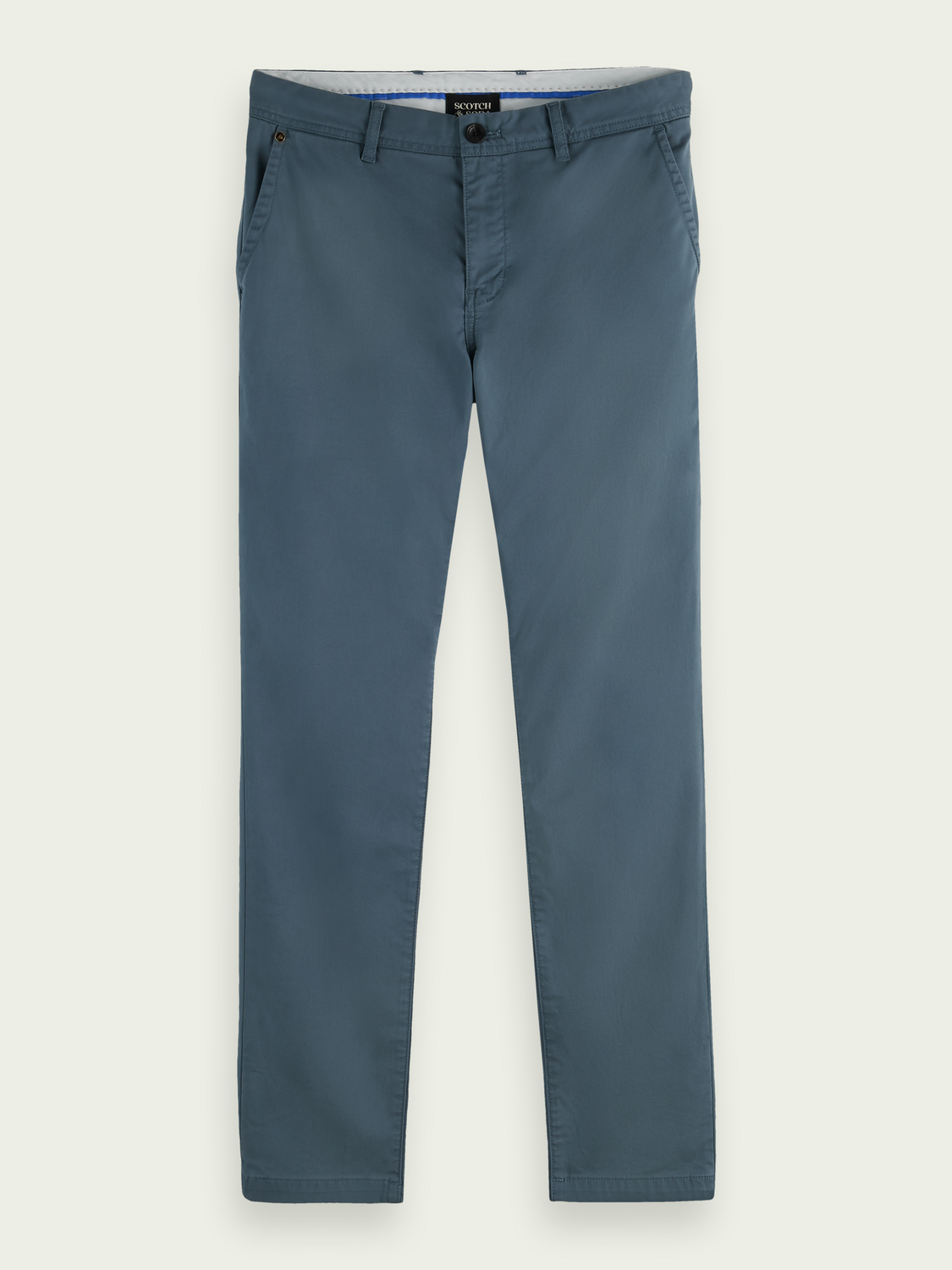 Scotch & Soda - Mott Super Slim Fit Chino - Steel