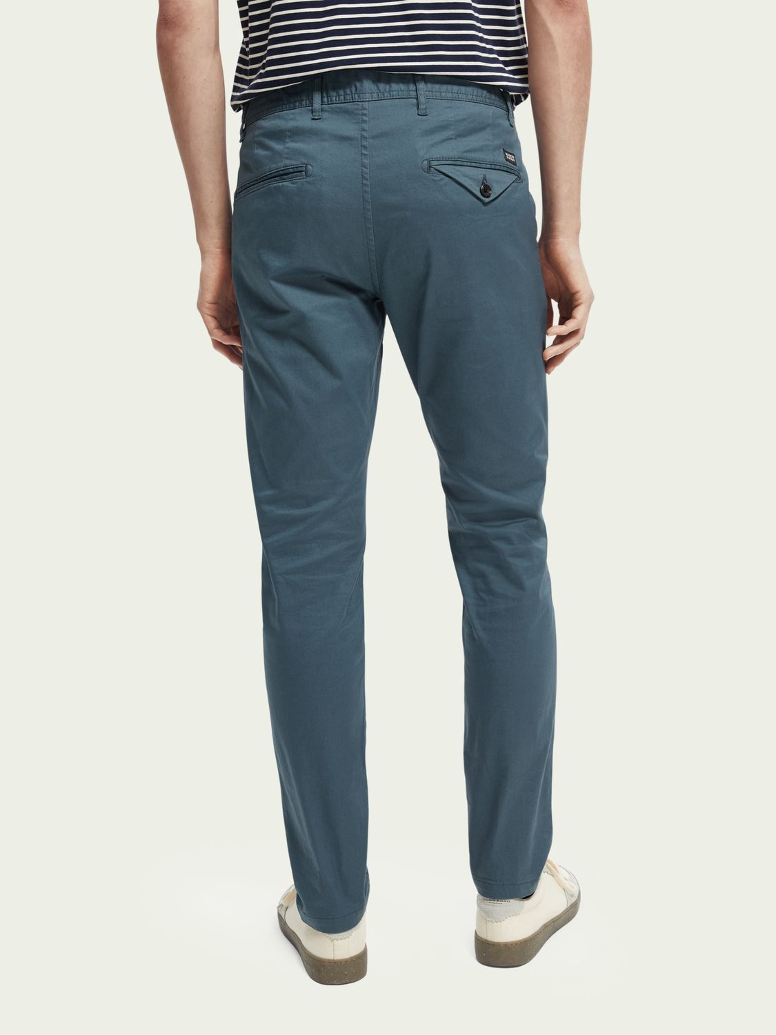 Scotch & Soda - Mott Super Slim Fit Chino - Steel