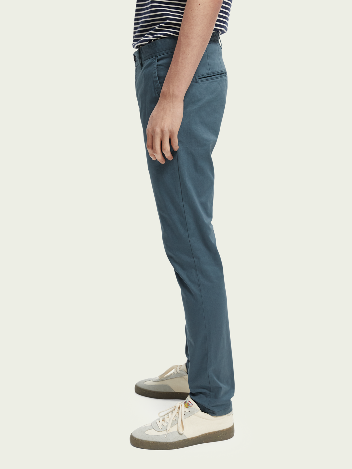 Scotch & Soda - Mott Super Slim Fit Chino - Steel