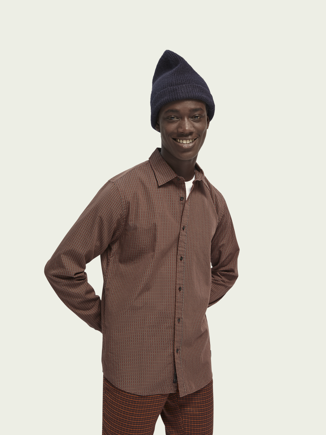 Scotch & Soda - Regular Fit Shirt - Chestnut