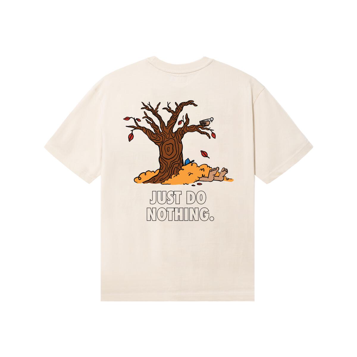 Market - Just Do Nothing Fall Tee - Ecru