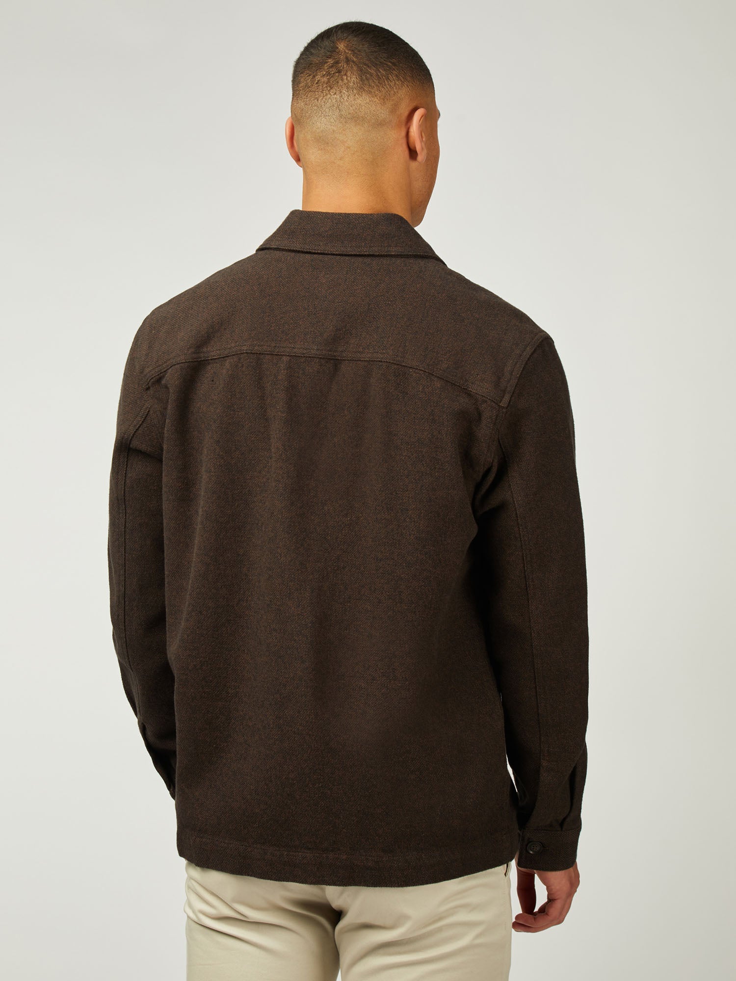 Ben Sherman - Cotton Jacket - Cocoa