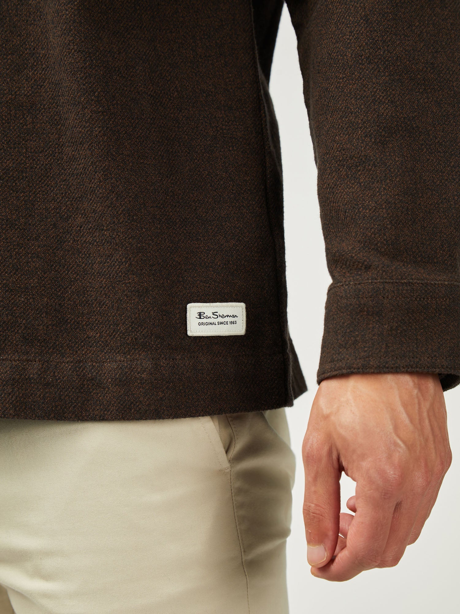 Ben Sherman - Cotton Jacket - Cocoa