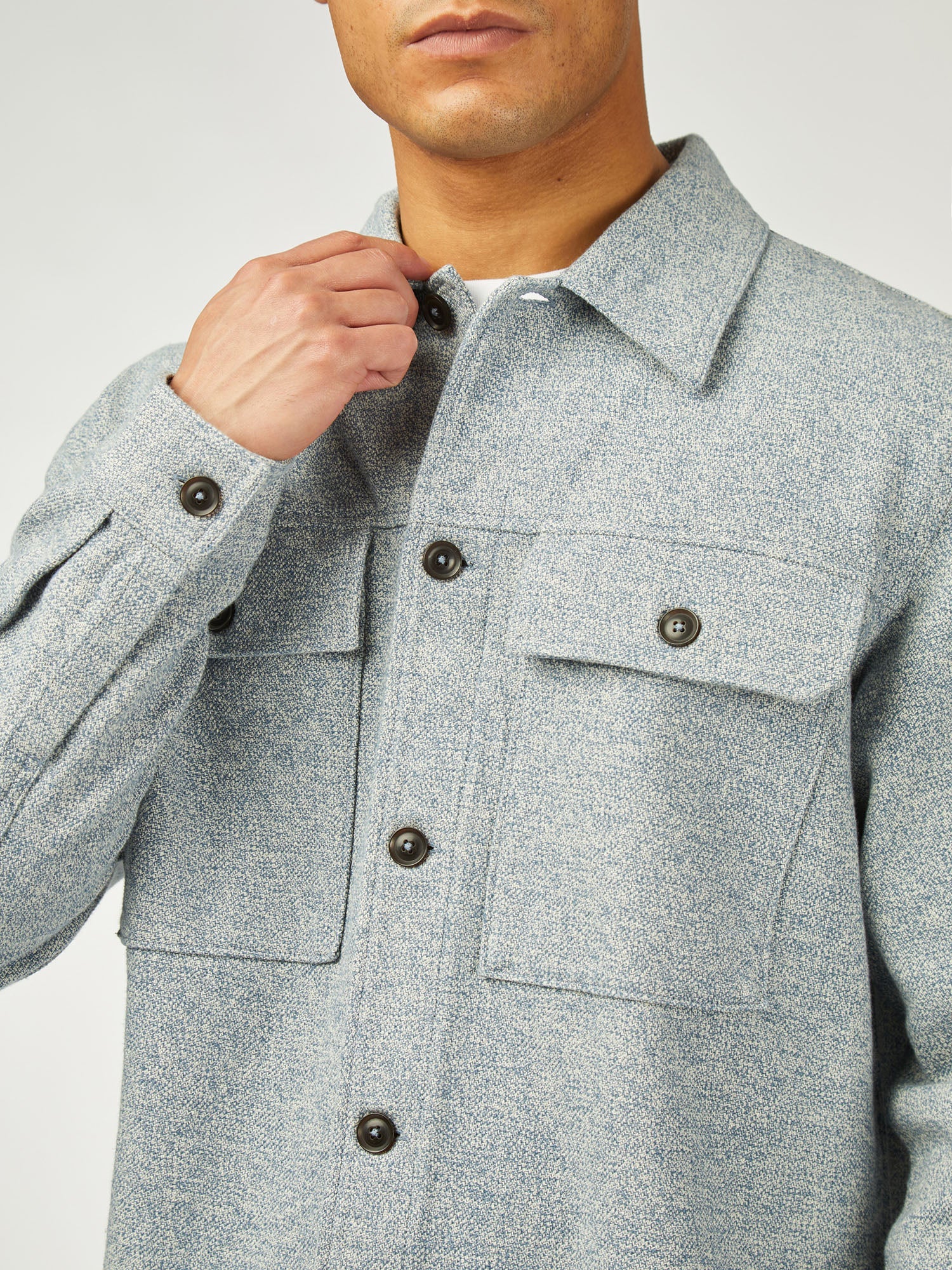 Ben Sherman - Cotton Jacket - Sea