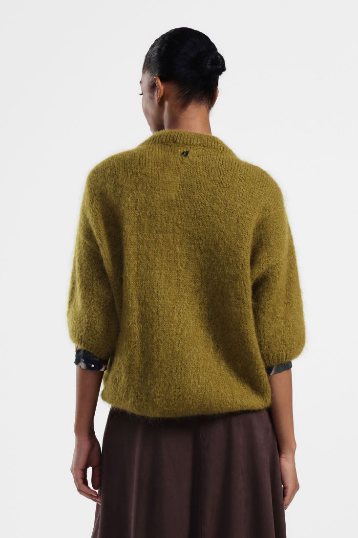 Dixie - 3/4 Sleeve Pullover - Olive