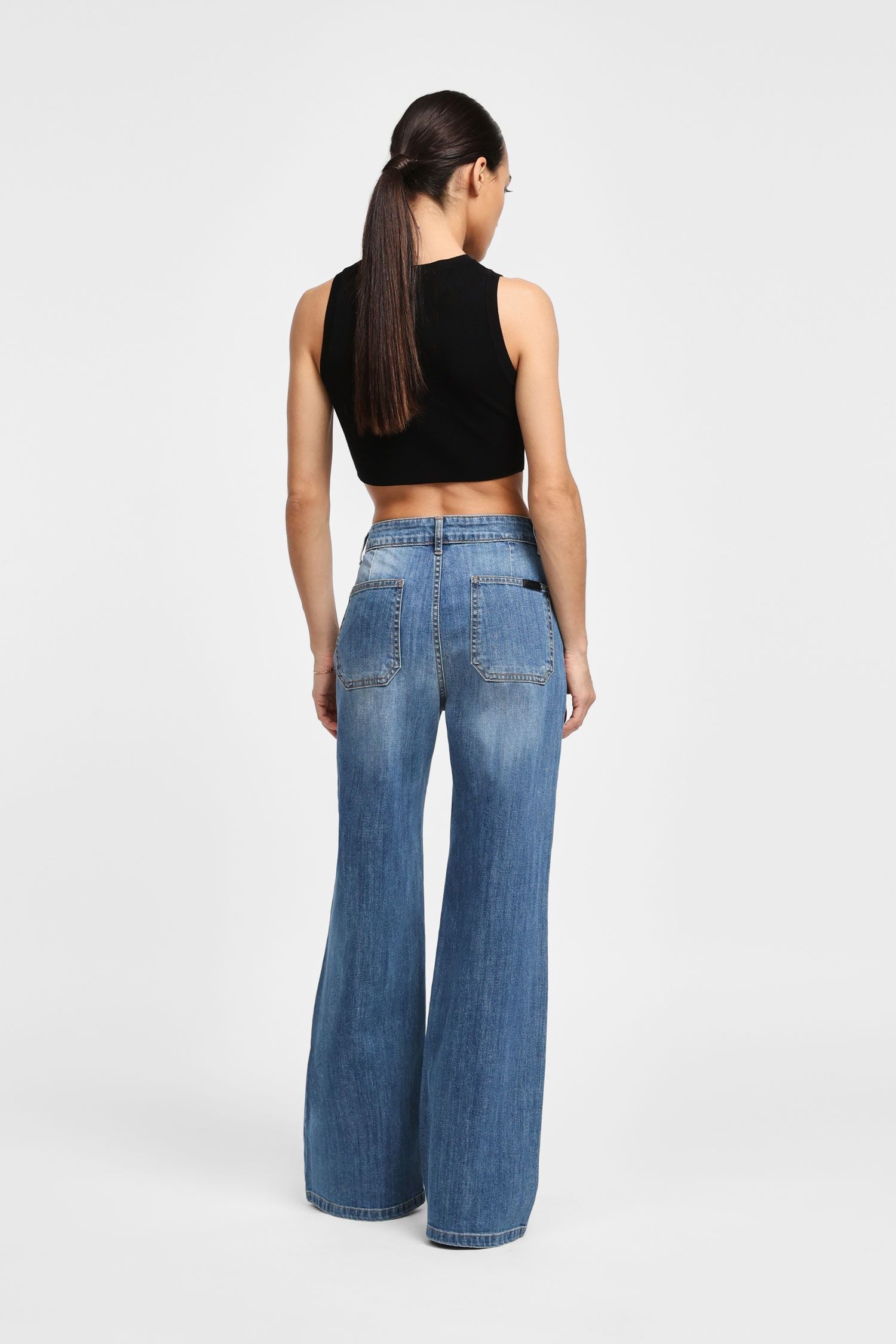 Dixie - Patch Pocket Pant - Denim