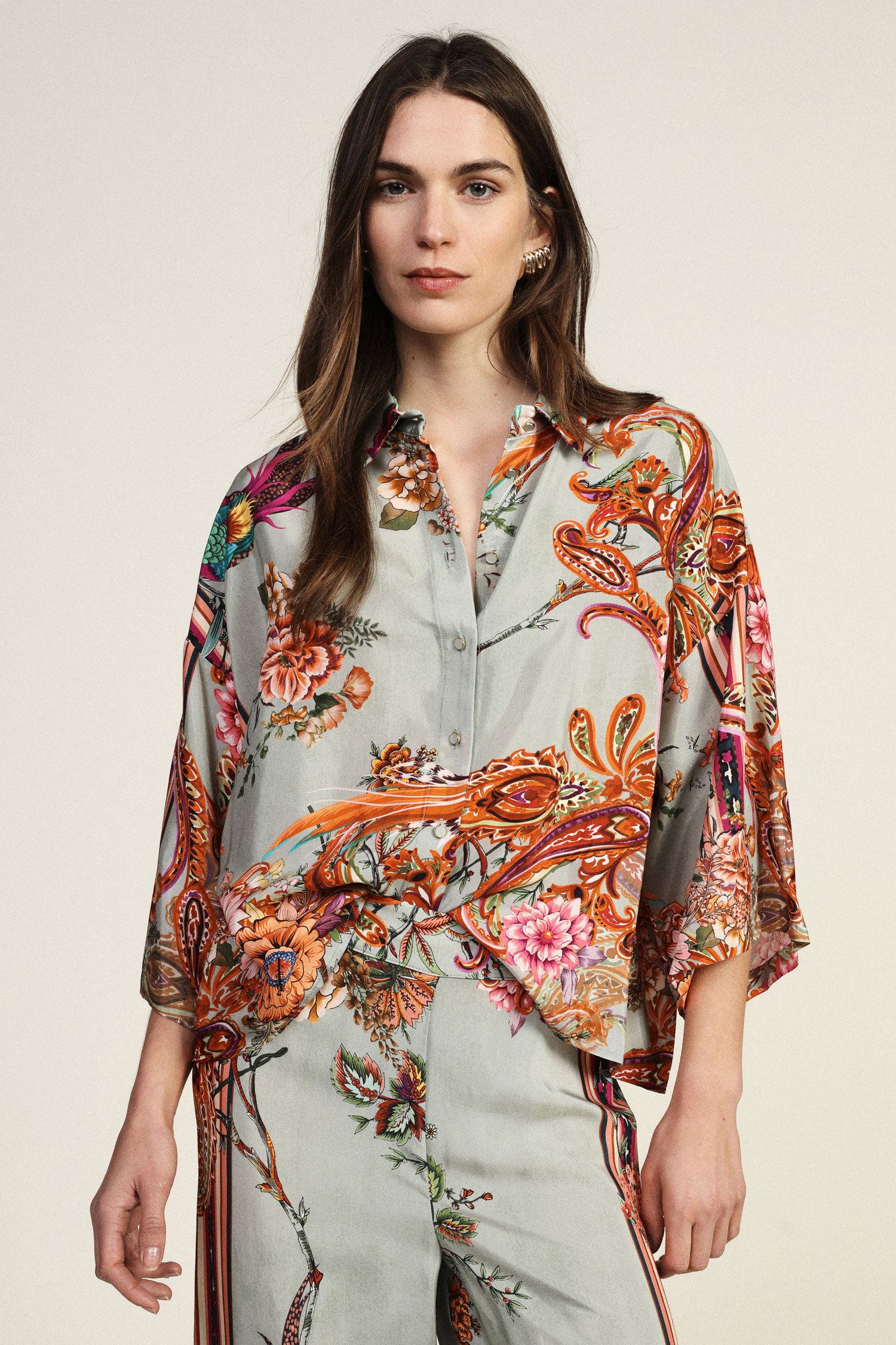 Dixie - Exotic SS Shirt - Salvia