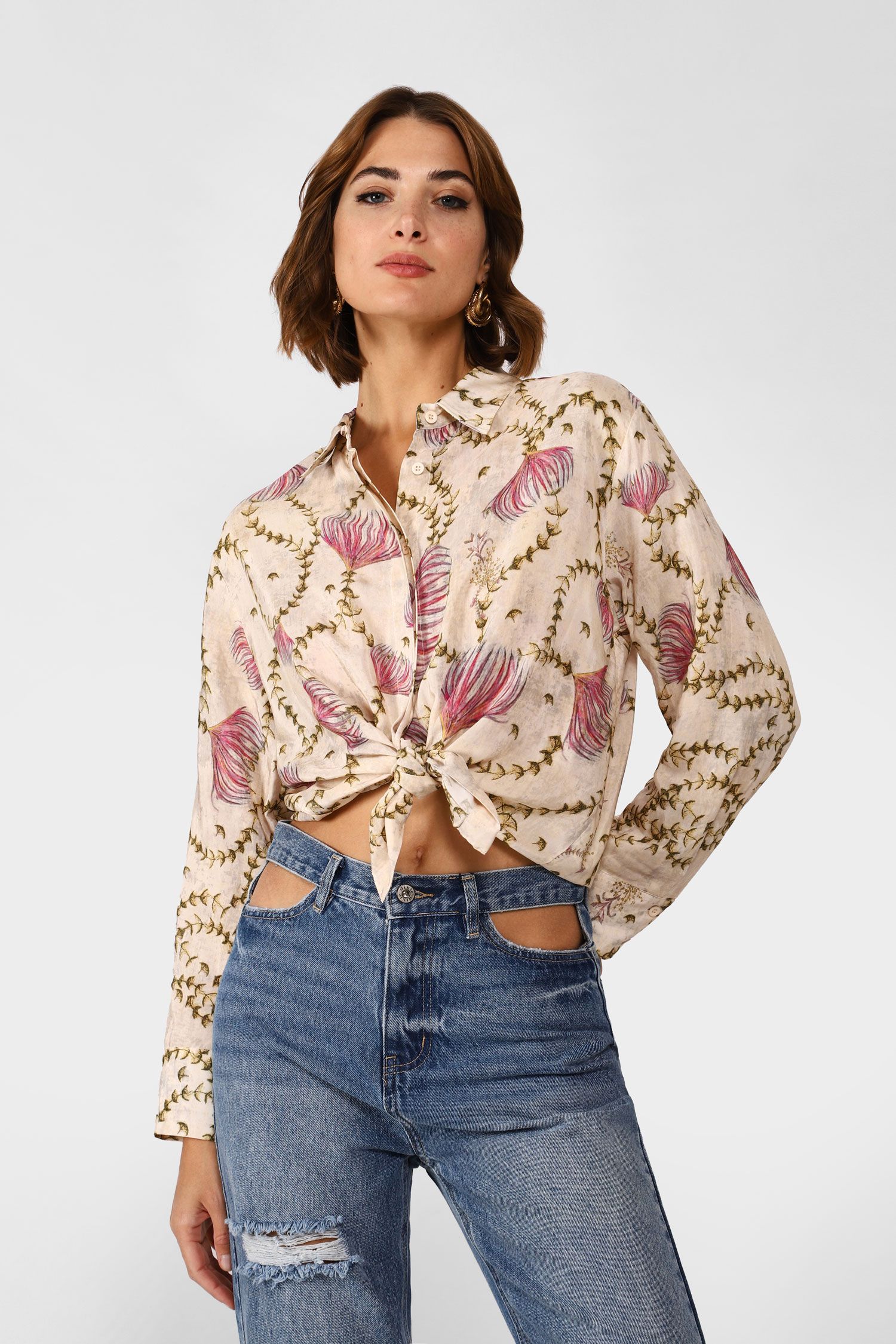 Dixie - Mimosa LS Shirt - Multi