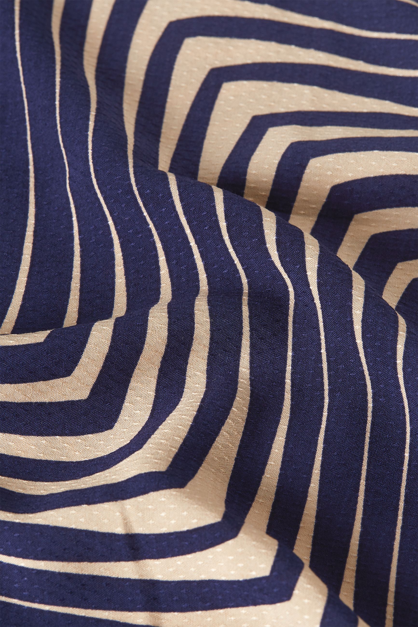 King Louie - Stella Blouse Cleo - Evening Blue