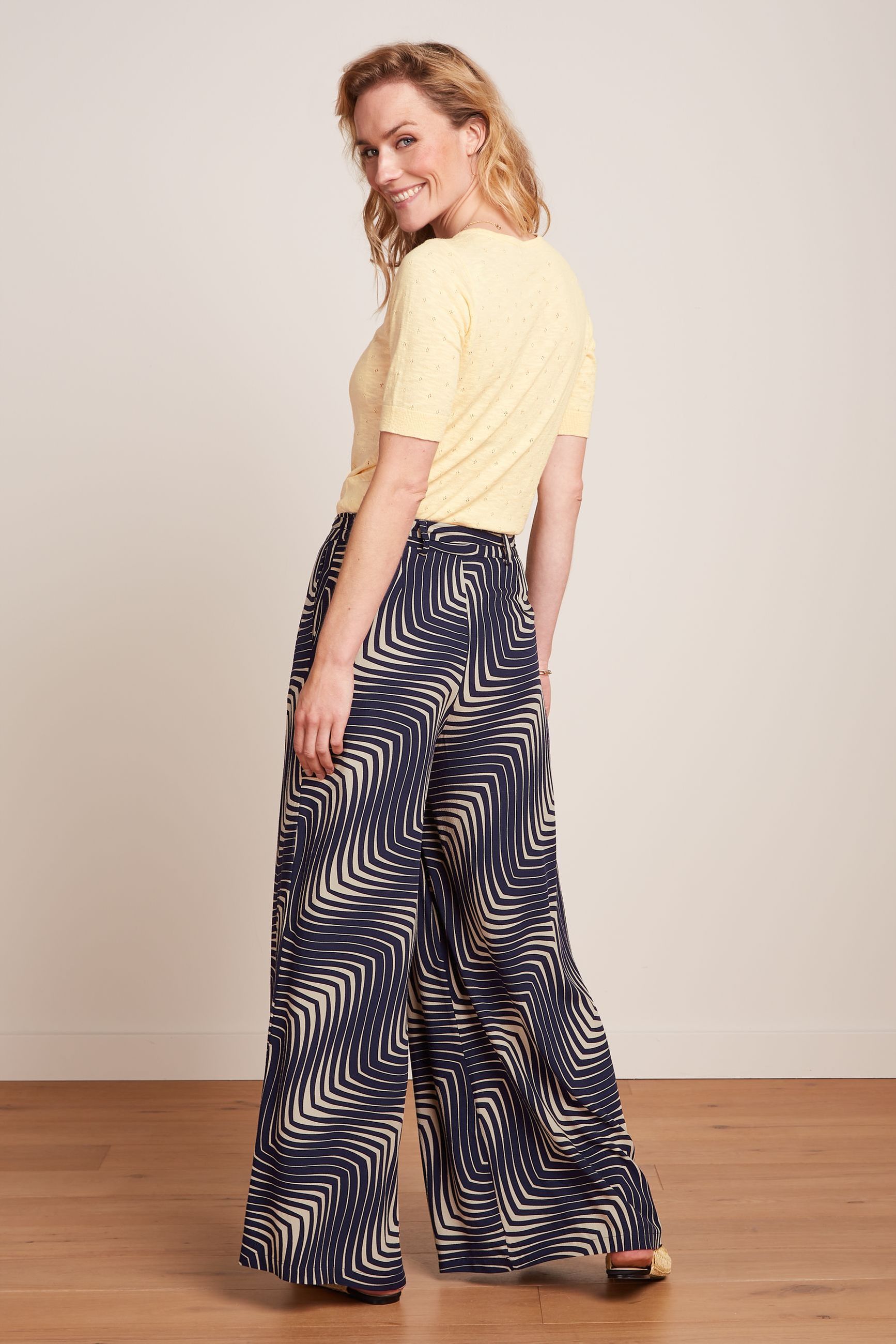 King Louie - Marnie Pant Cleo - Evening Blue
