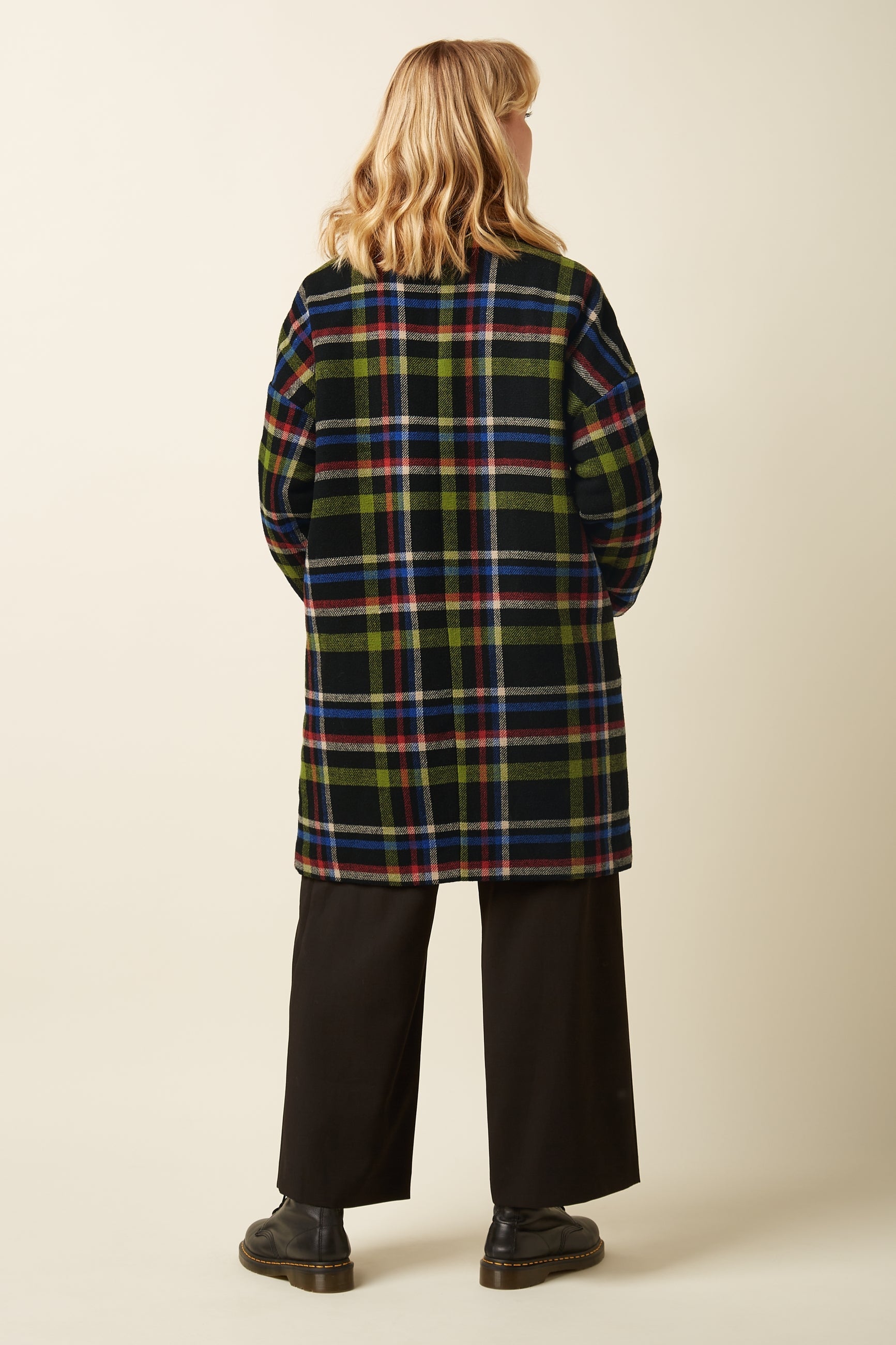 King Louie - Nia Coat Karly Check - Black