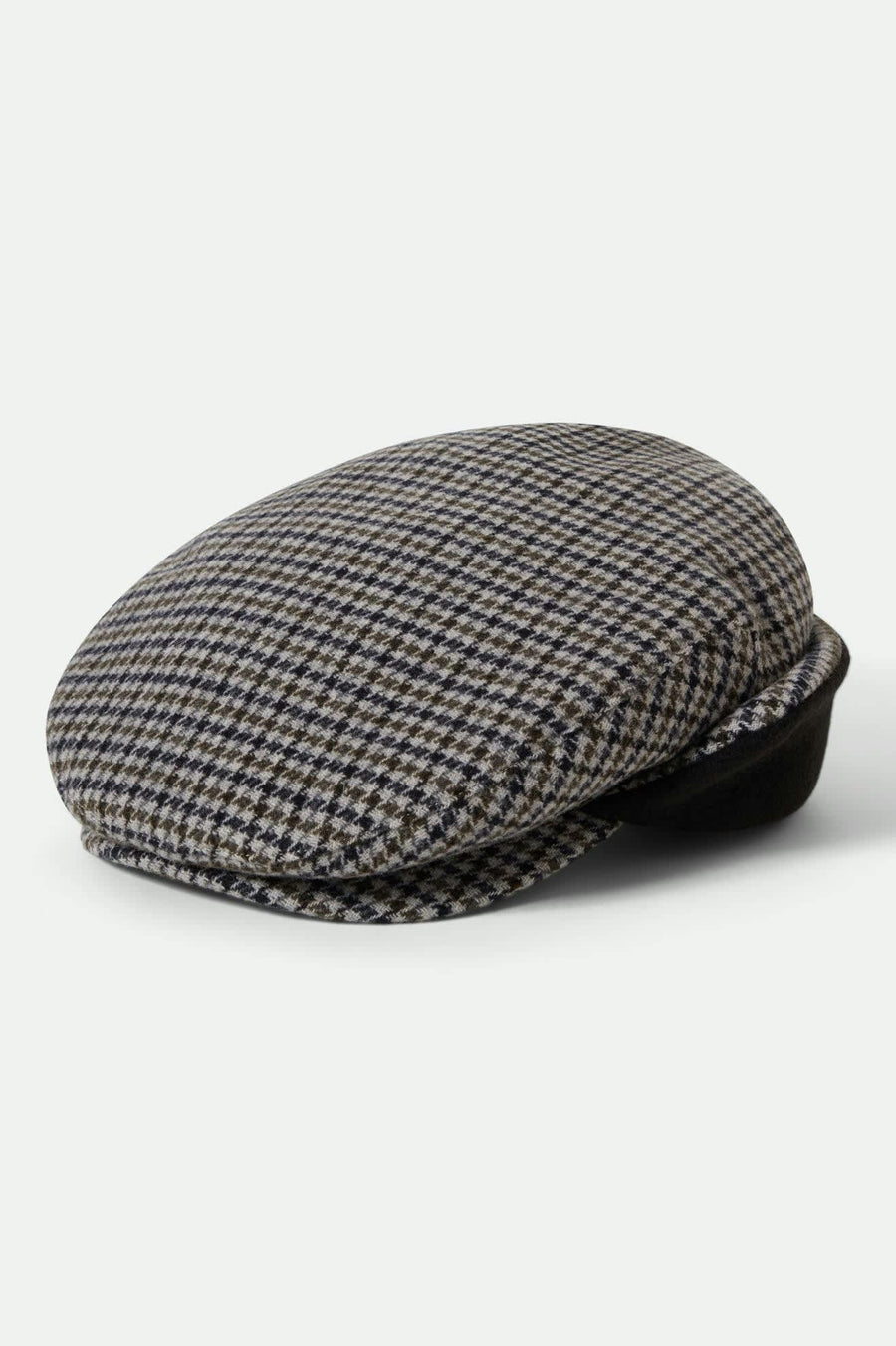Brixton - Hooligan Earflap Snap Cap - Black/Grey/Charcoal