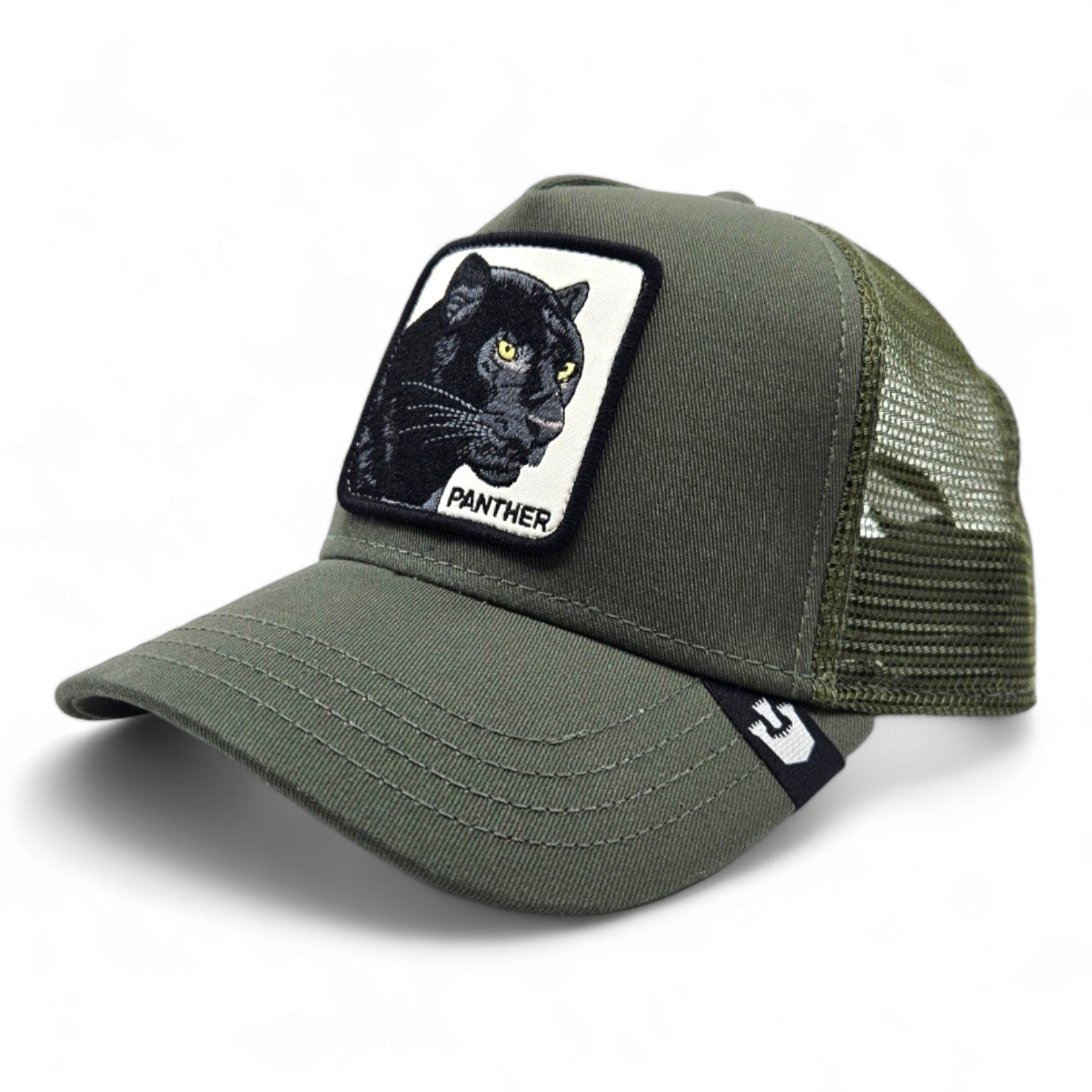 Goorin Bros - The Panther Trucker Cap - Olive