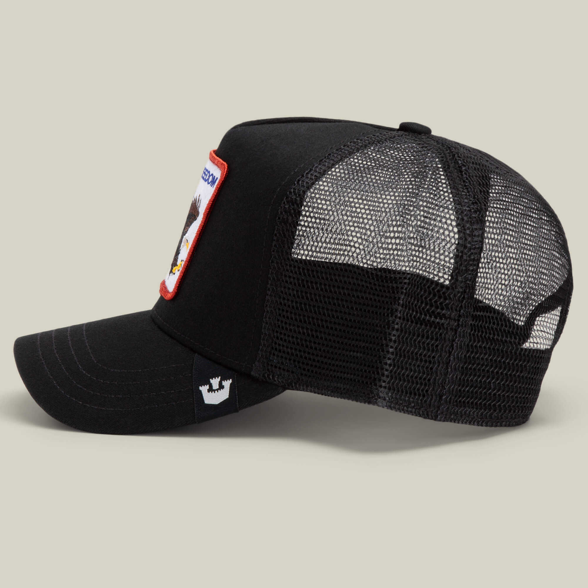 Goorin Bros - The Freedom Eagle Trucker Cap - Black
