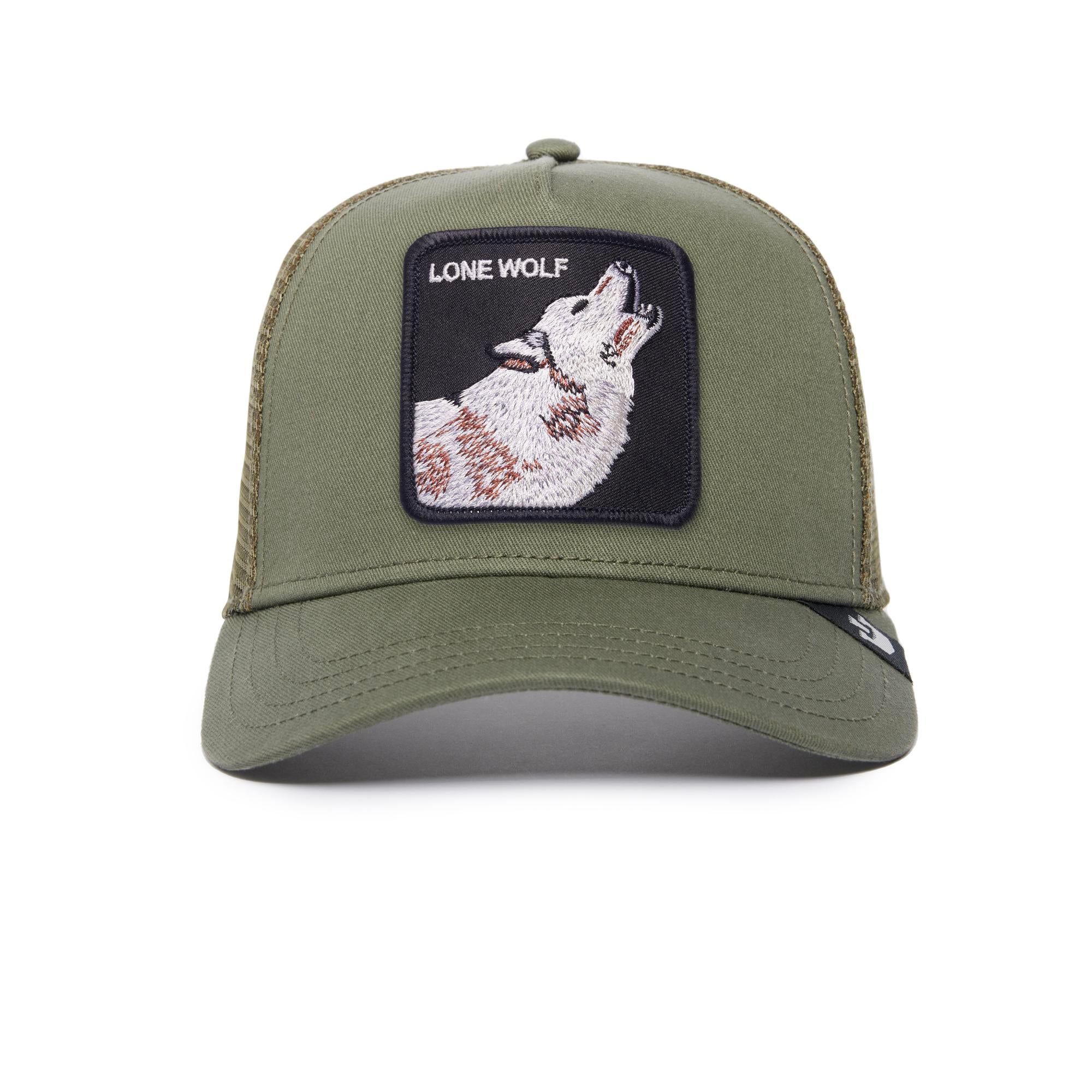 Goorin Bros - The Lone Wolf Trucker Cap - Olive