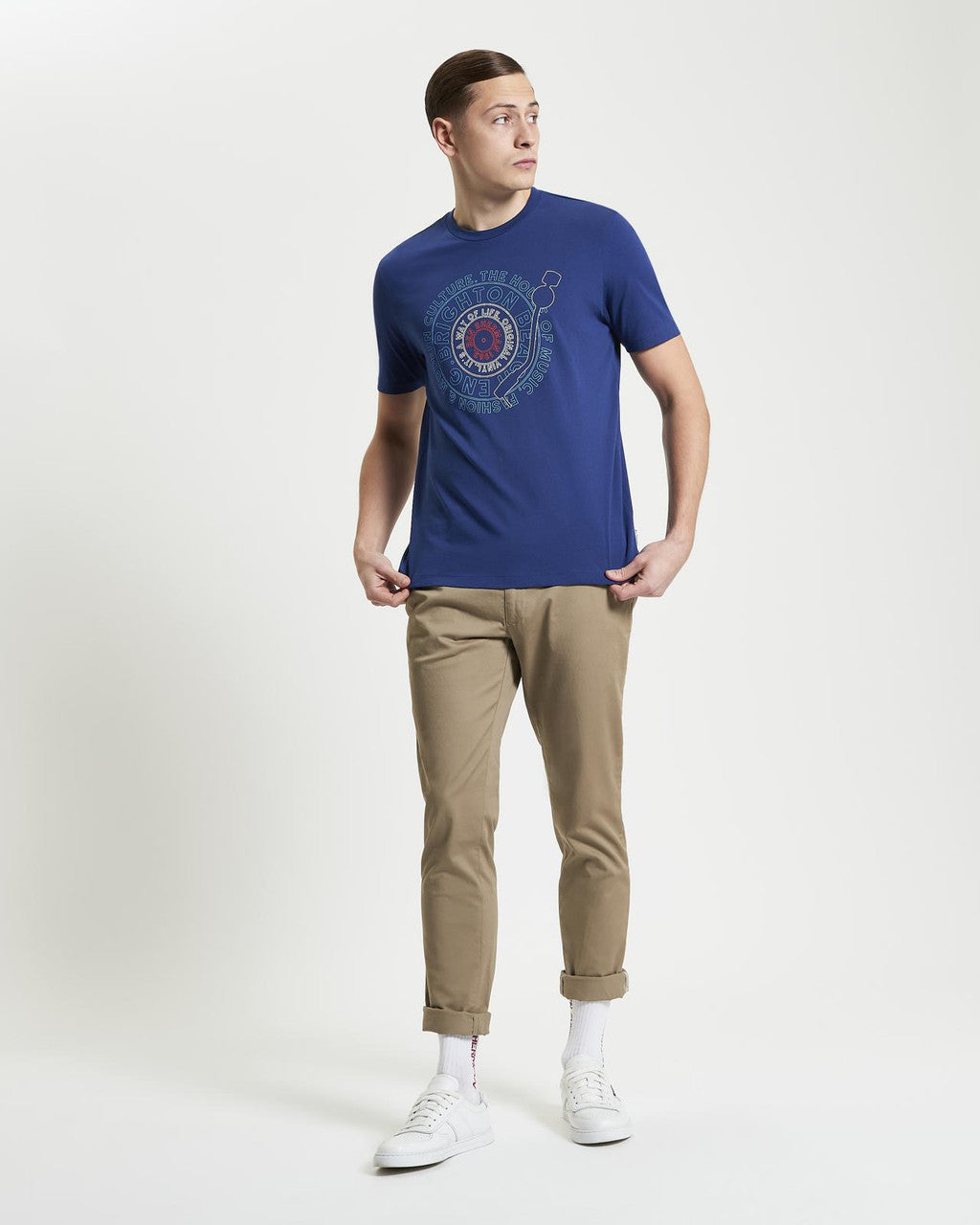 Ben Sherman - Record Target Tee - Royal