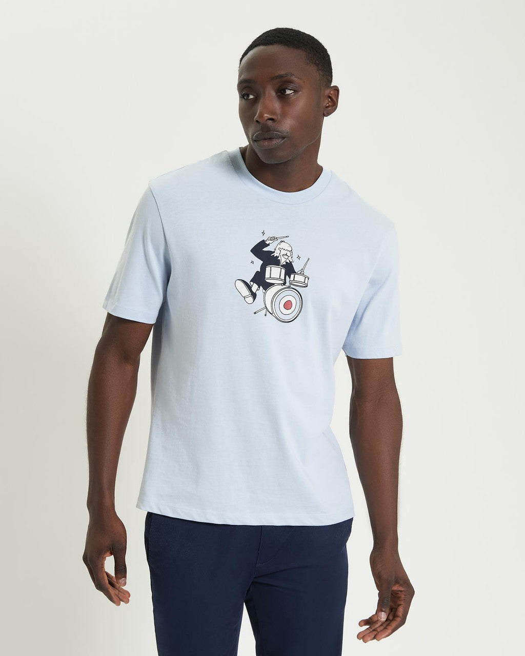 Ben Sherman - Drummer Target Tee - Ice Blue