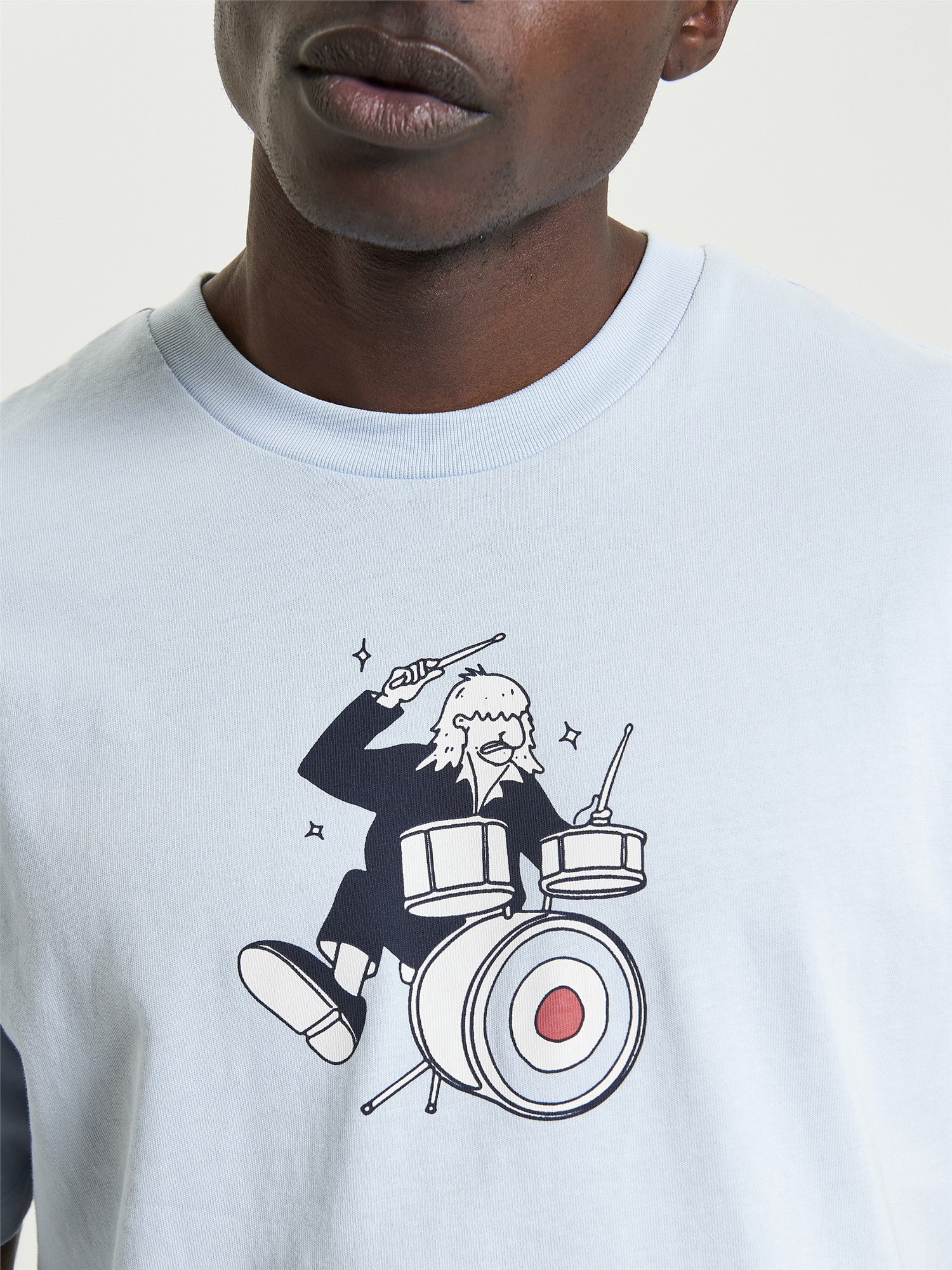 Ben Sherman - Drummer Target Tee - Ice Blue