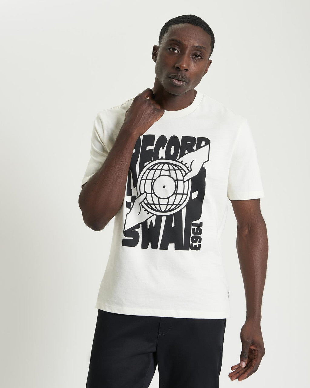Ben Sherman - Record Swap Tee - Ivory