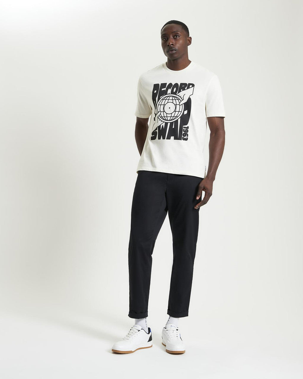 Ben Sherman - Record Swap Tee - Ivory