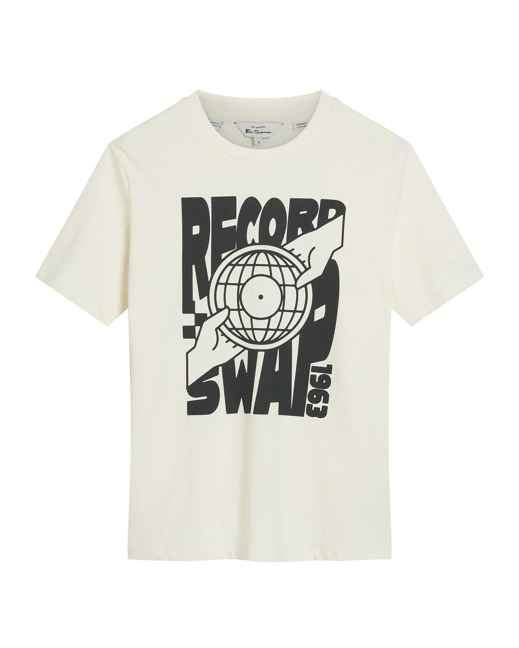 Ben Sherman - Record Swap Tee - Ivory