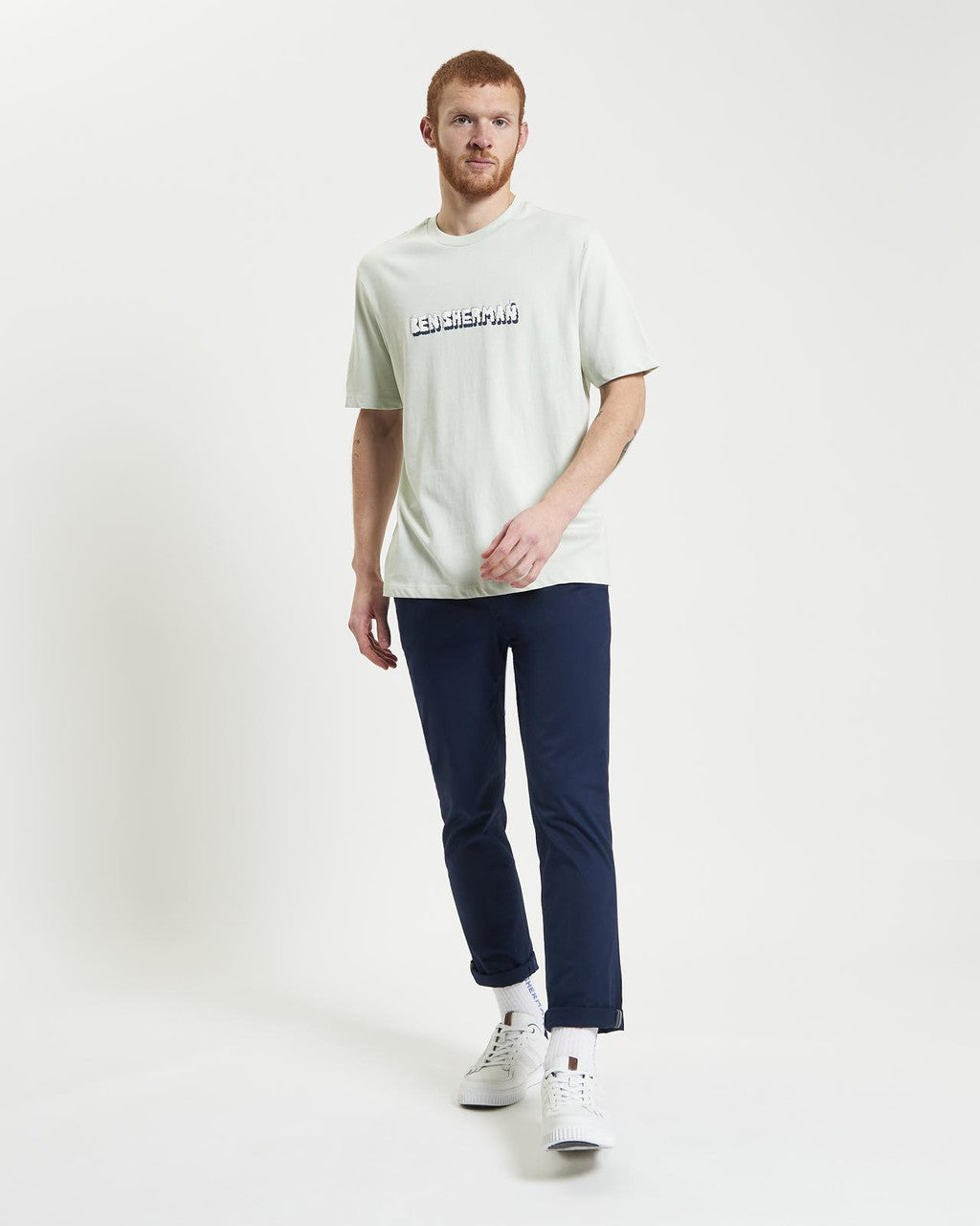 Ben Sherman - Music Machine Record Press Tee - Light Green