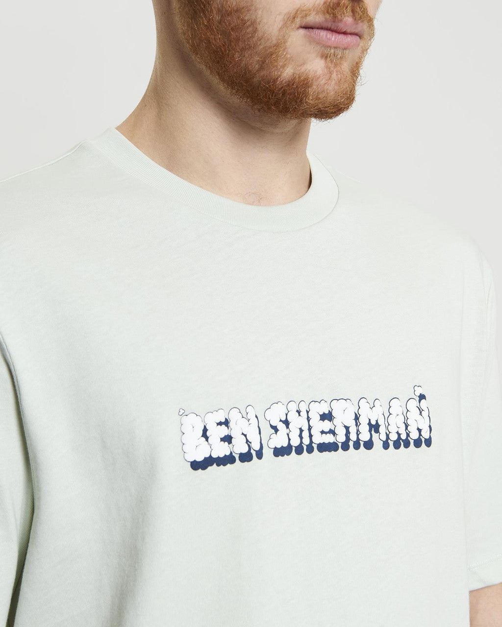Ben Sherman - Music Machine Record Press Tee - Light Green