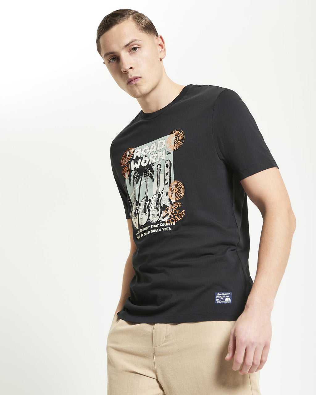 Ben Sherman - Travel Guitar Tee - Black