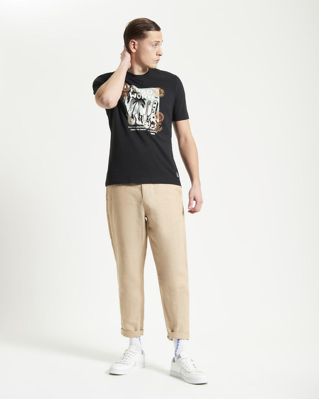 Ben Sherman - Travel Guitar Tee - Black
