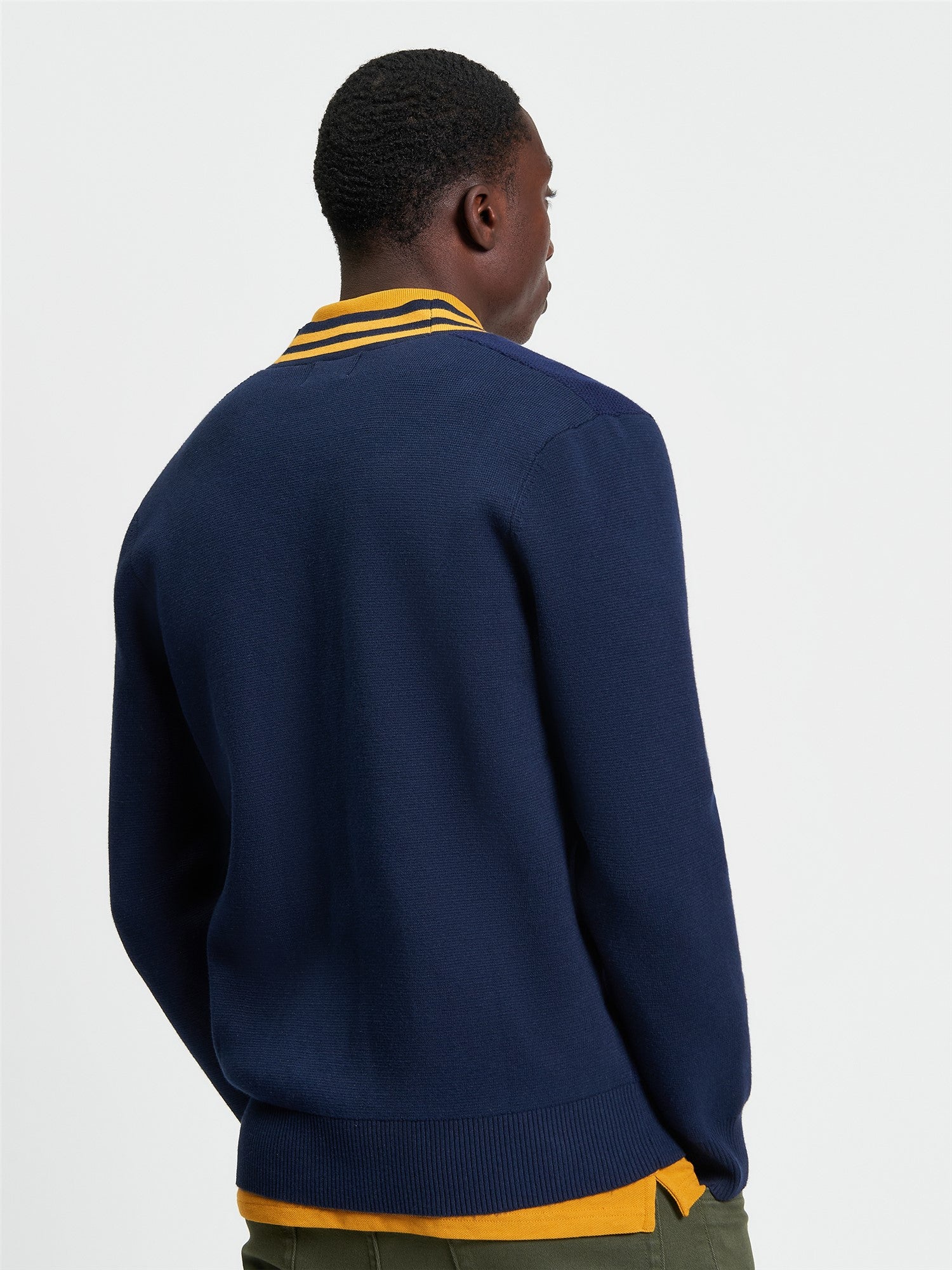 Ben Sherman - Sport Block Cardigan - Dark Navy
