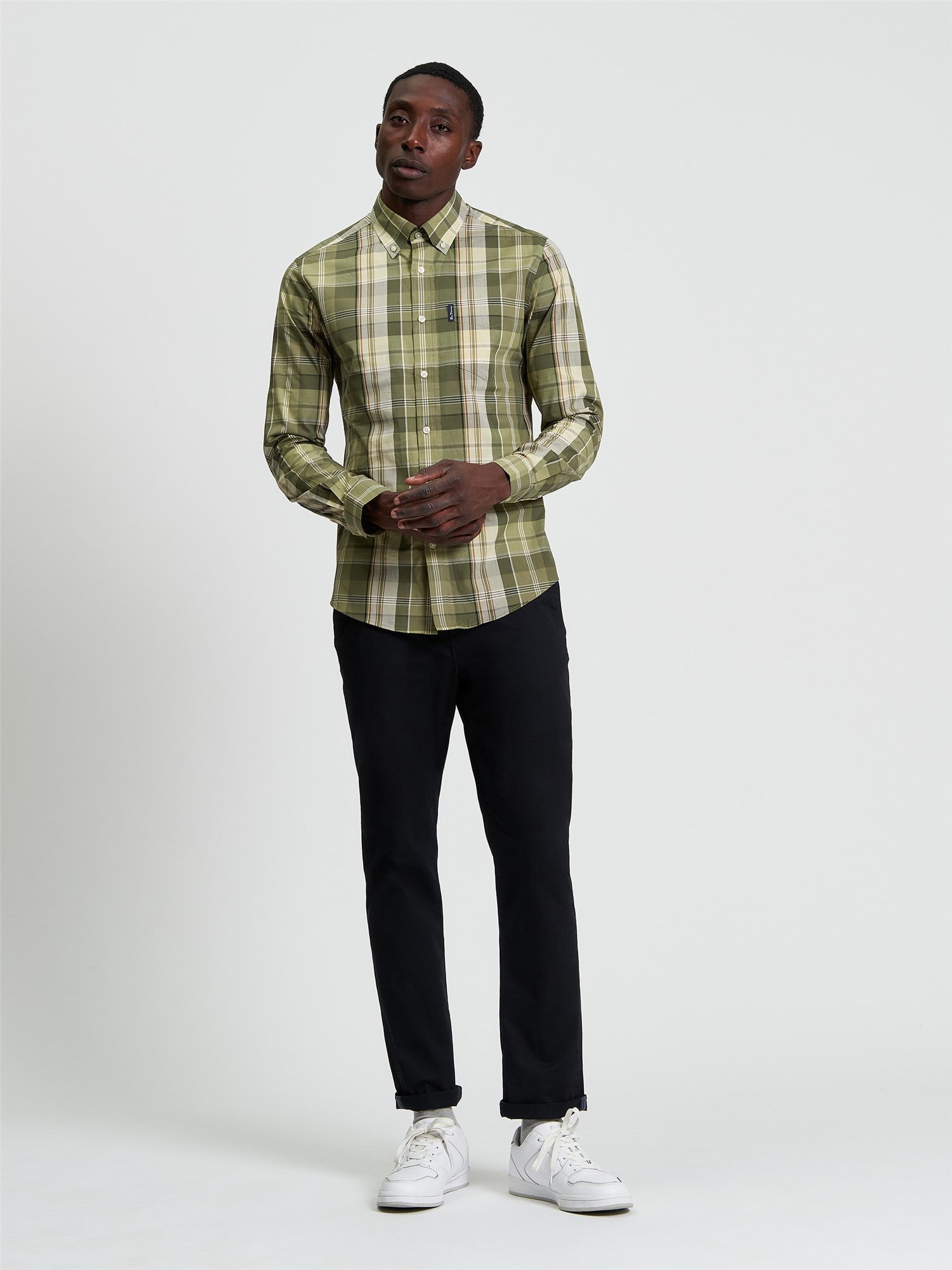 Ben Sherman - Heritage Check Shirt - Litchen Green