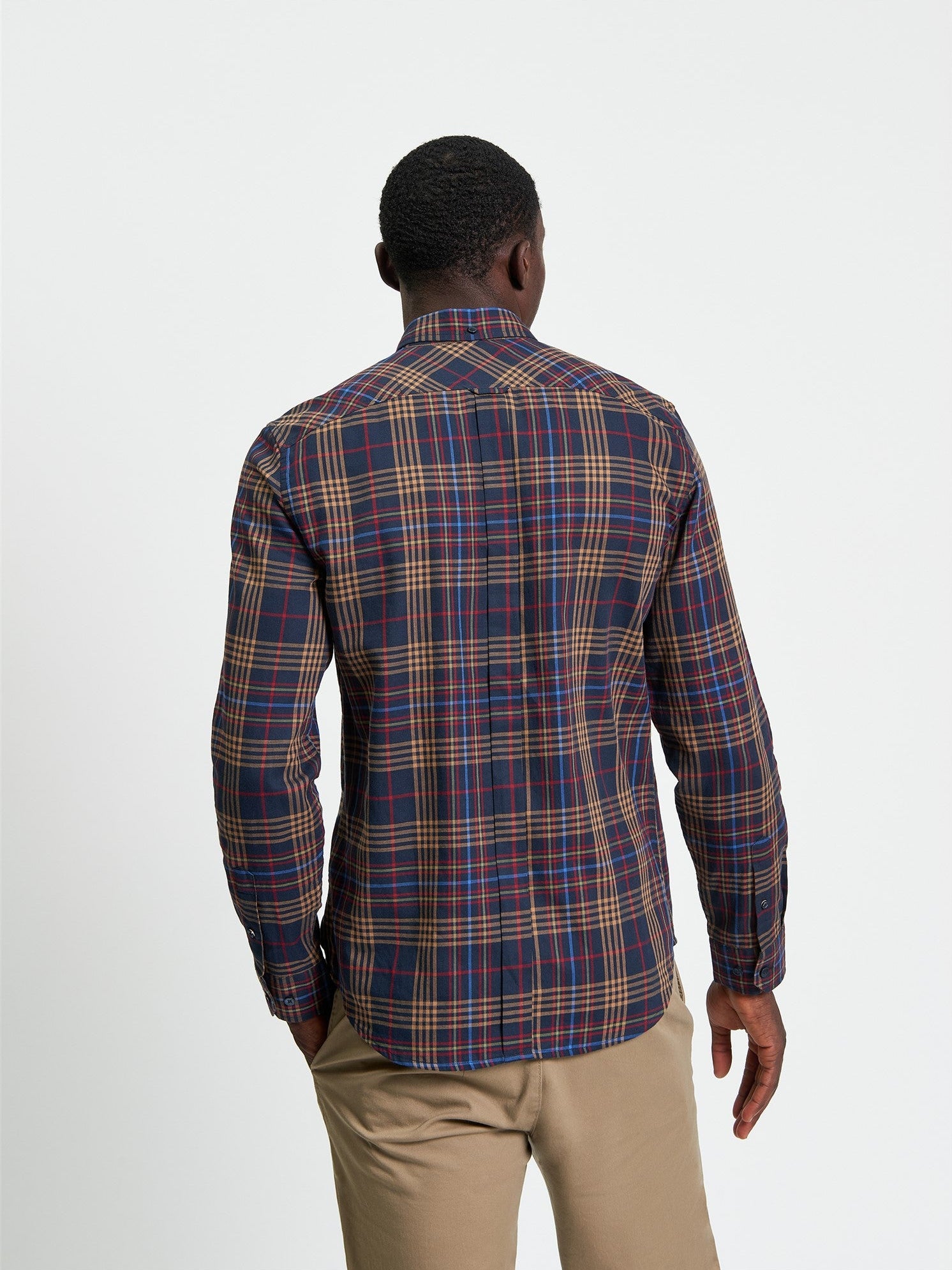 Ben Sherman - Multi Check Shirt - Dark Navy