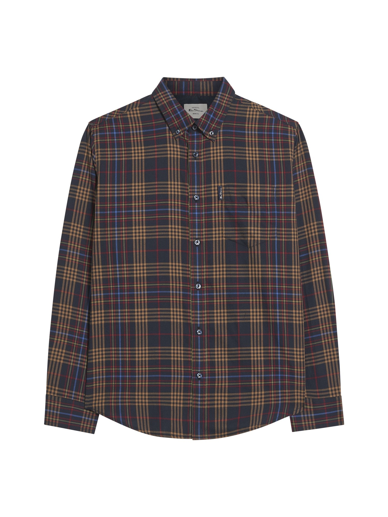 Ben Sherman - Multi Check Shirt - Dark Navy