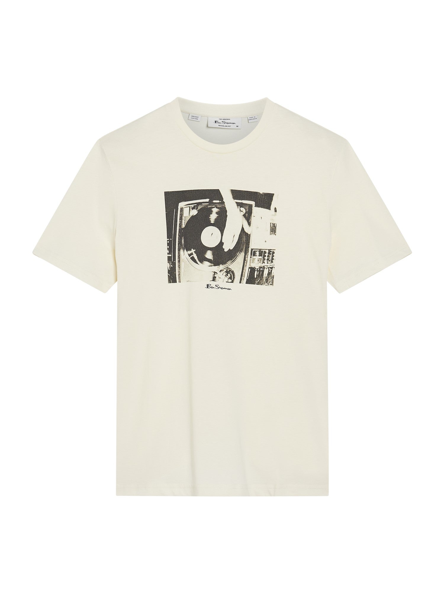 Ben Sherman - Turn Table Tee - Ivory