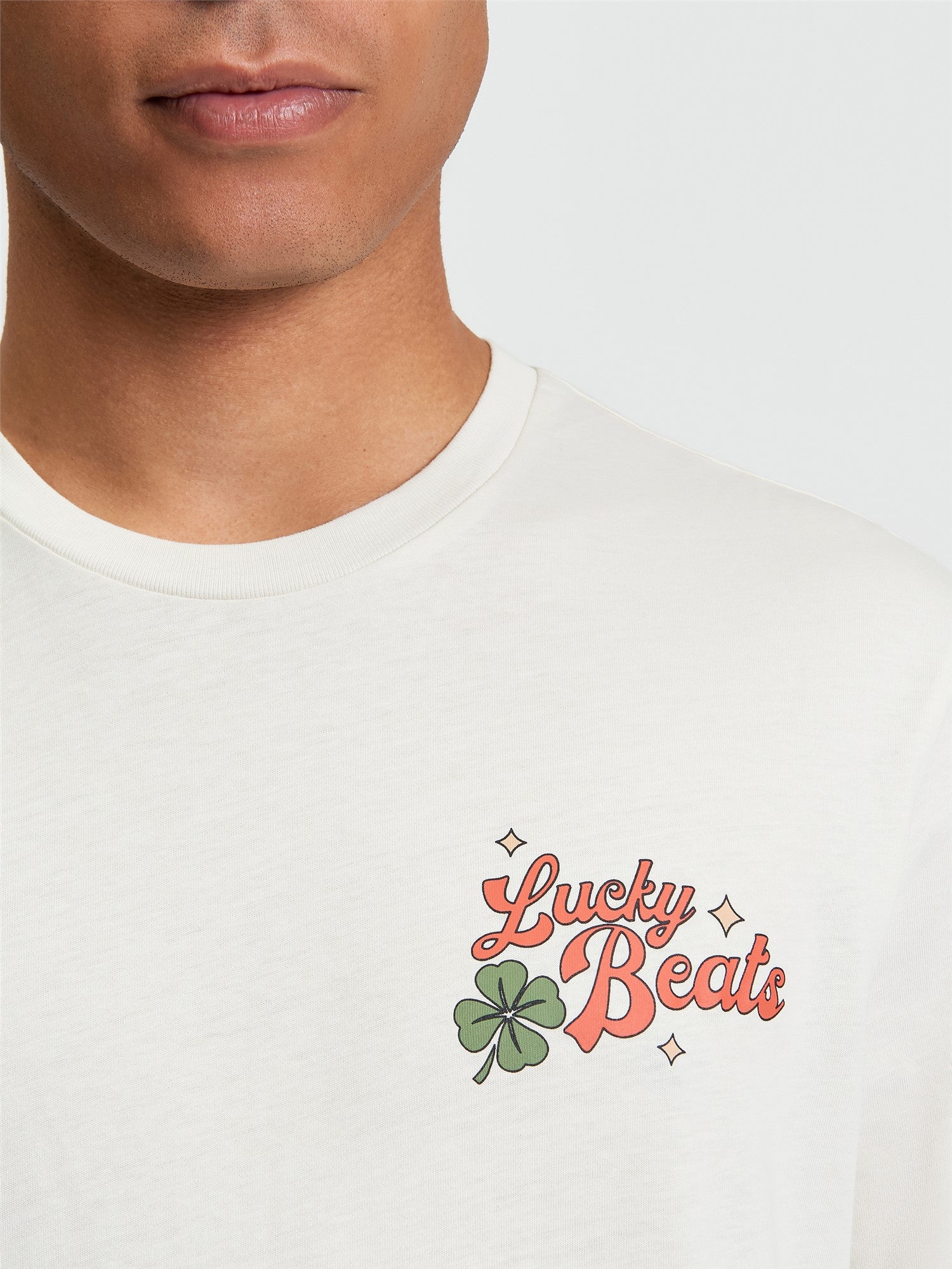 Ben Sherman - Lucky Beats Tee - Snow White