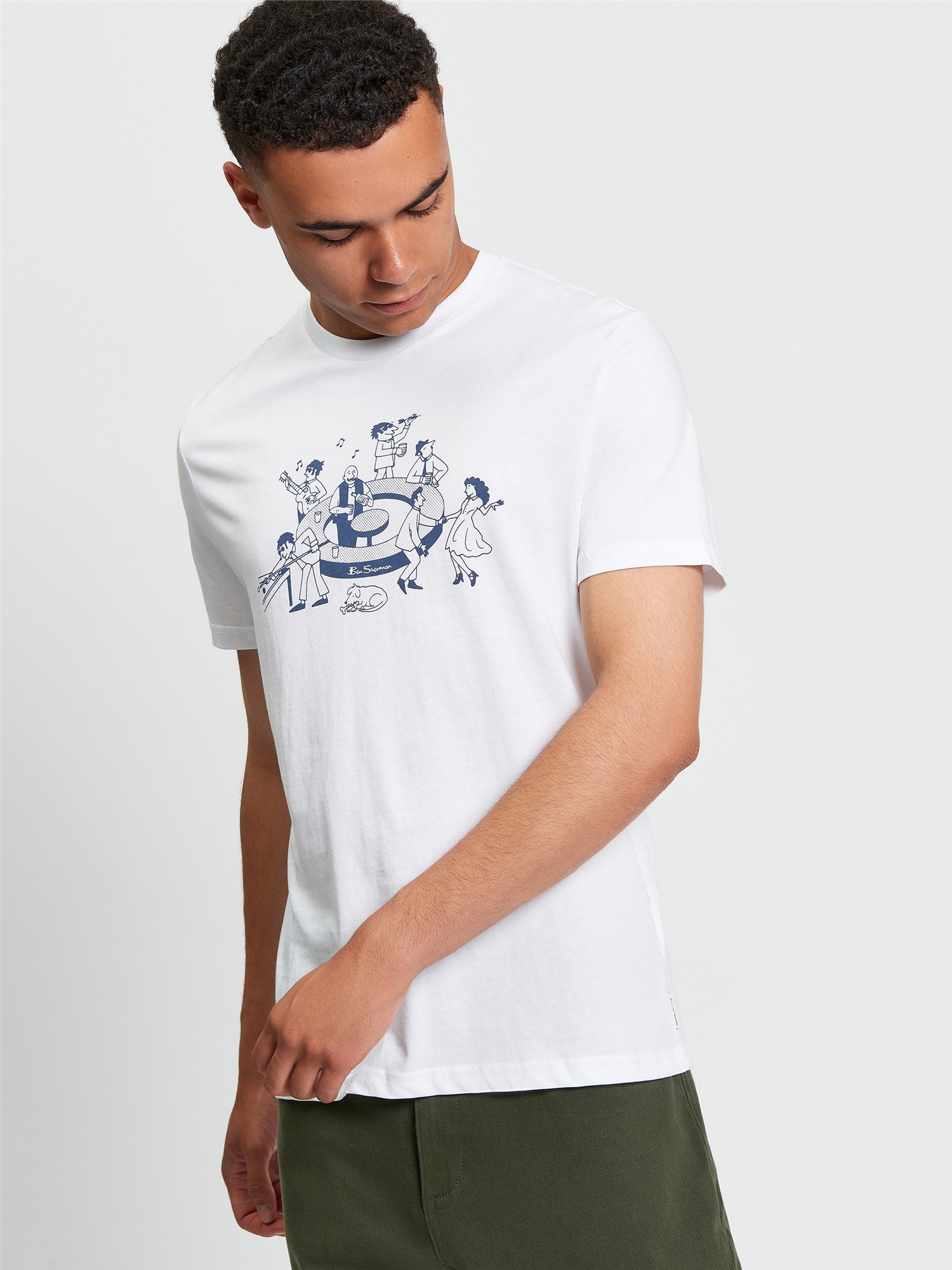 Ben Sherman - The Modern Scene Tee - White