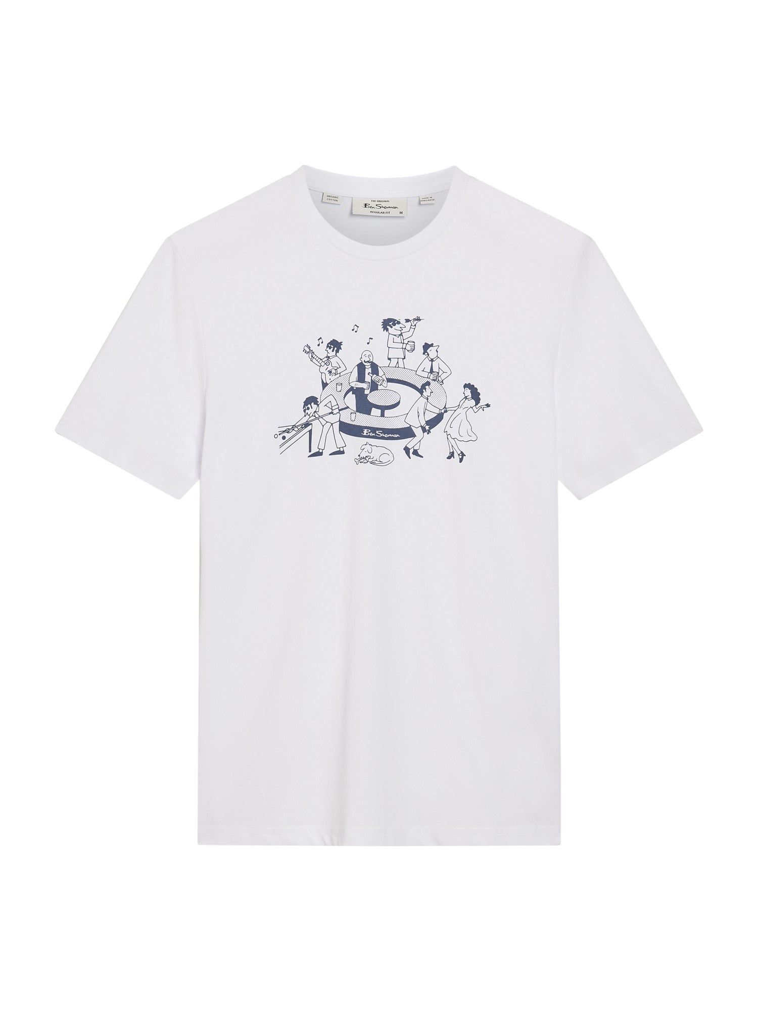 Ben Sherman - The Modern Scene Tee - White