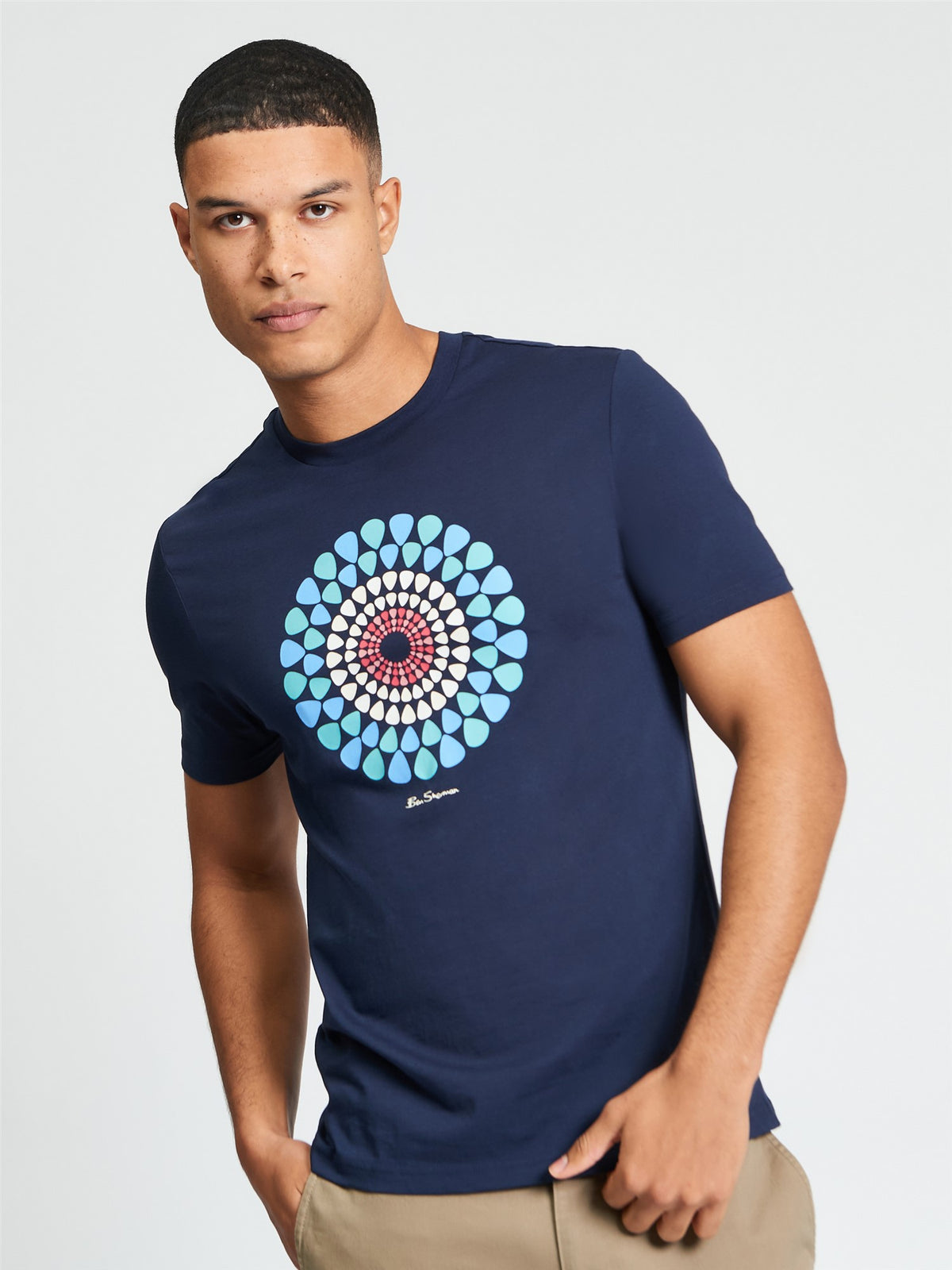 Ben Sherman - Plectrum Target Tee - Dark Navy