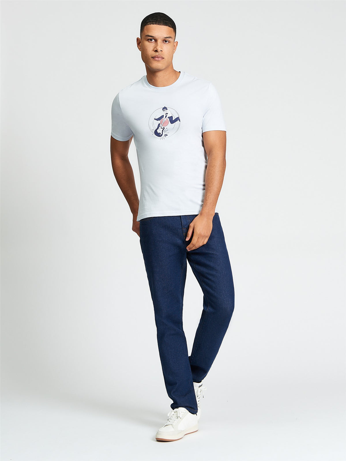 Ben Sherman - Smash Target Tee - Light Blue