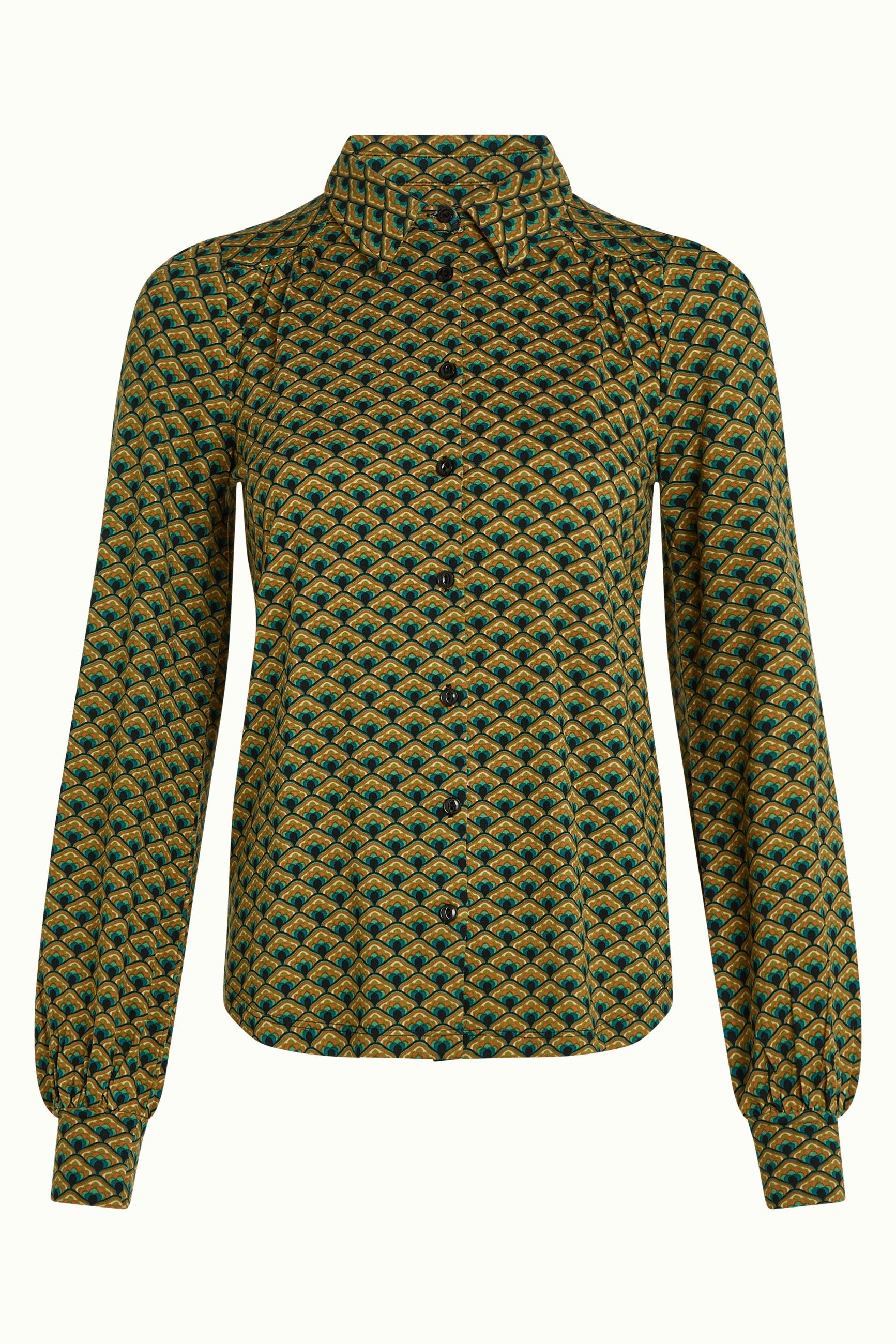 King Louie - Carina Blouse Frio - Spruced Green