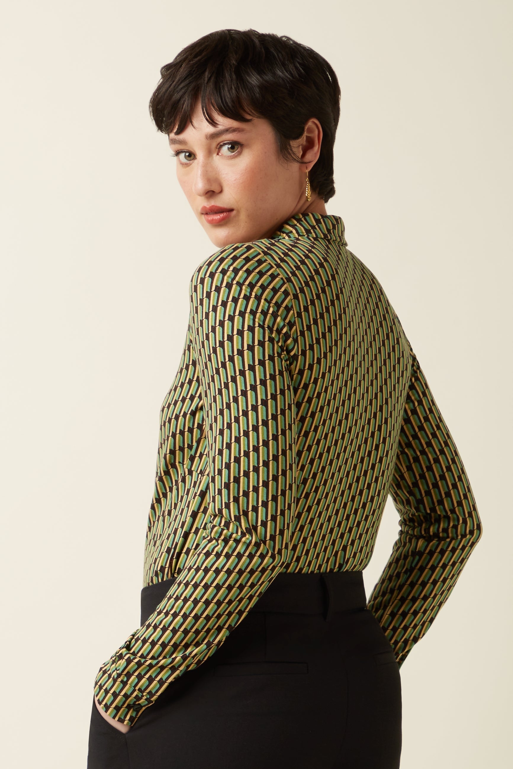 King Louie - Blouse Gauzy - Black