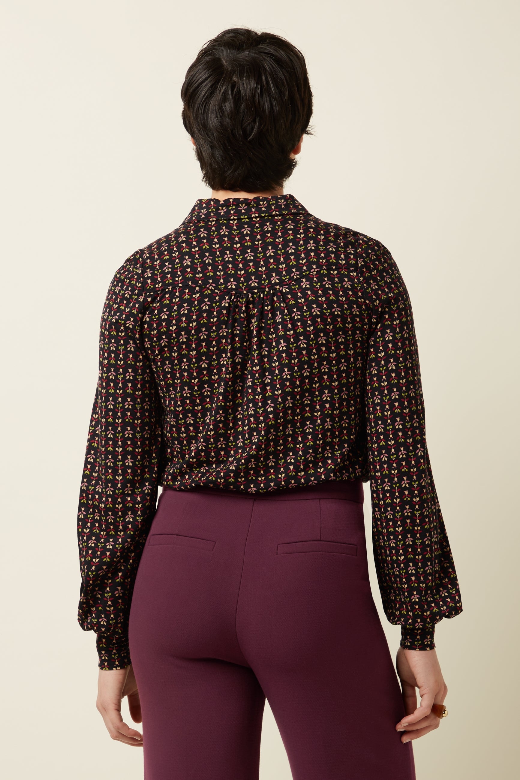 King Louie - Carina Blouse Jangle - Black