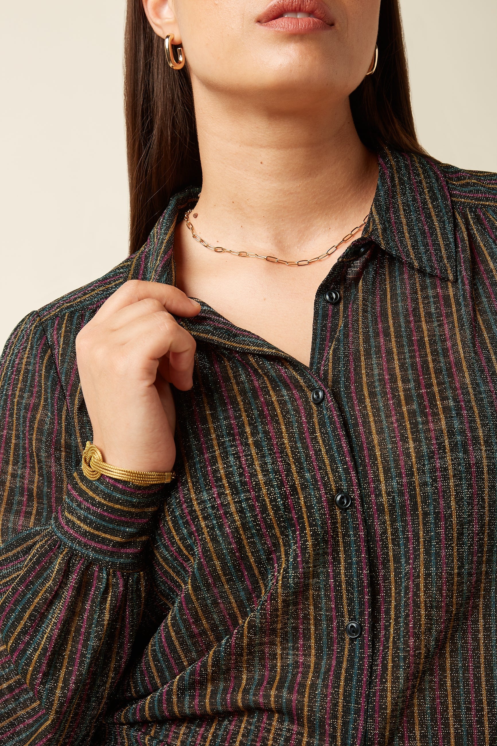 King Louie - Carina Blouse Starlet - Black